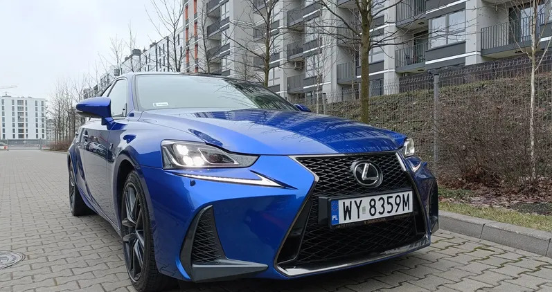 lexus is Lexus IS cena 116727 przebieg: 109000, rok produkcji 2016 z Warszawa